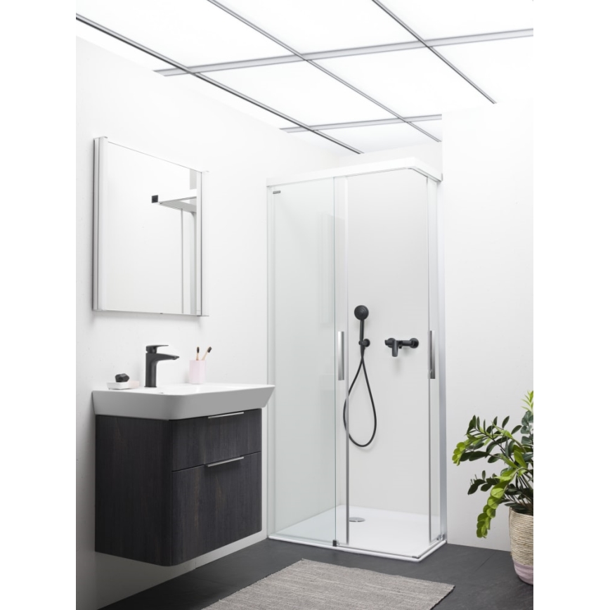 LAUFEN HF500702428000 - Umyvadlová baterie LAURIN 16,2 cm titanová matná černá