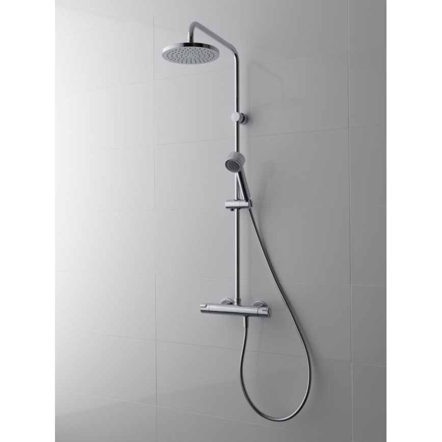 LAUFEN HF500957100600 - Sprchová sada s termostatickou baterií CITYPRO lesklý chrom