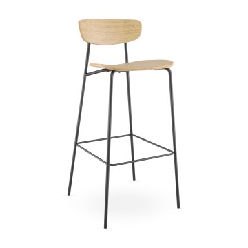 LD Seating - Barová židle TRIVI hnědá/černá