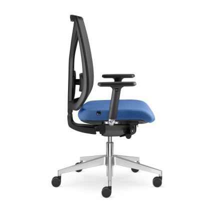 LD Seating - Kancelářská židle LEAF černá/modrá