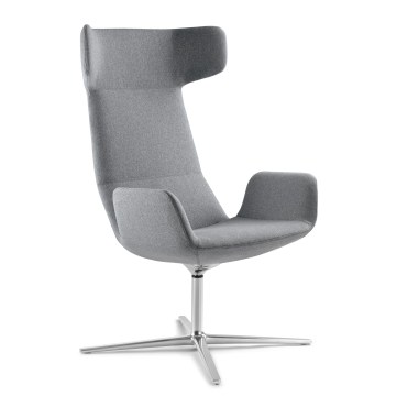 LD Seating - Otočné křeslo FLEXI šedá