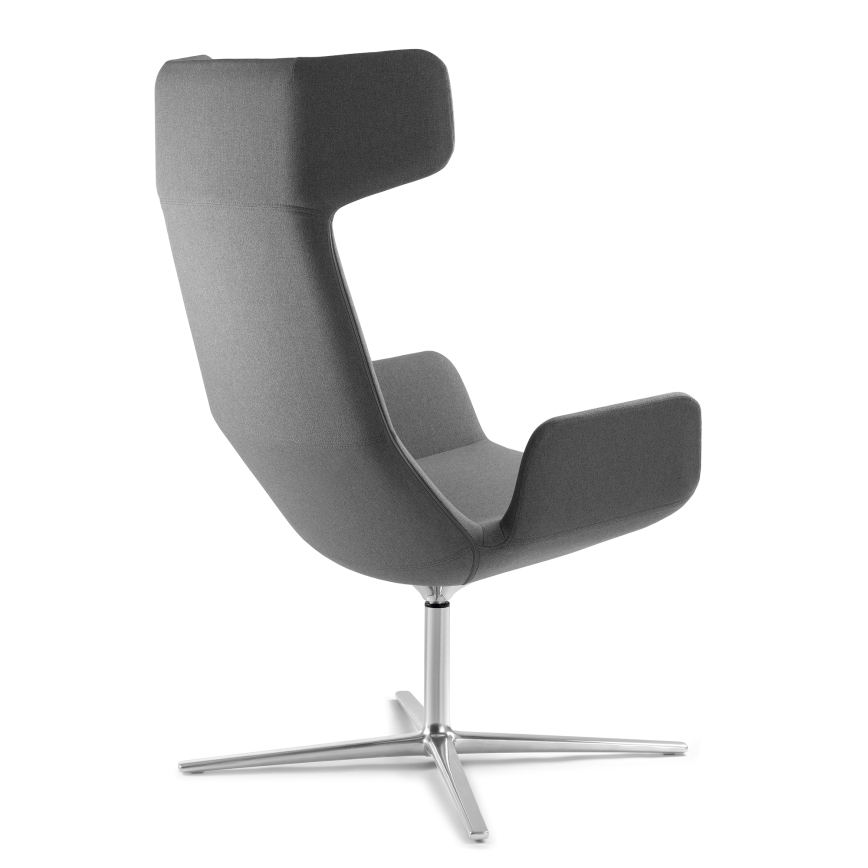 LD Seating - Otočné křeslo FLEXI šedá