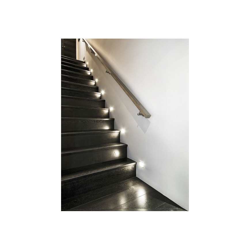 LDST DI-01-B-BZ12 - LED Schodišťové svítidlo DIANA LED/1,2W/230V bílá 6500K