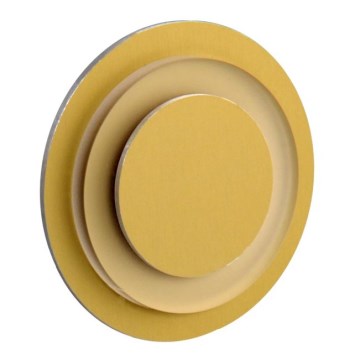 LDST LI-01-SZ-BC8 - LED schodišťové svítidlo LILI 8xLED/1,2W/230V zlatá 3500K