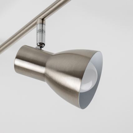 LED Bodové svítidlo 6xE14/5W/230V matný chrom