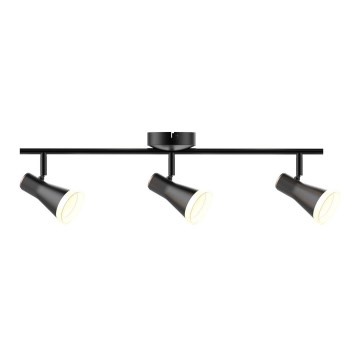 LED Bodové svítidlo BERG 3xLED/4,2W/230V černá