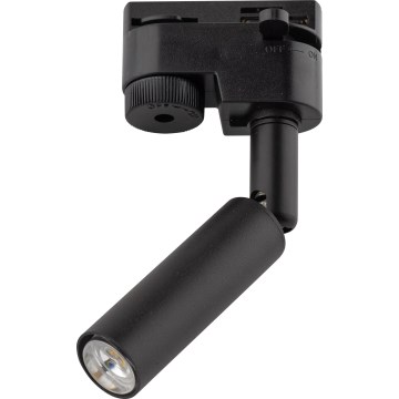 LED Bodové svítidlo do 1-fázového lištového systému LAGOS 1xG9/3W/230V černá