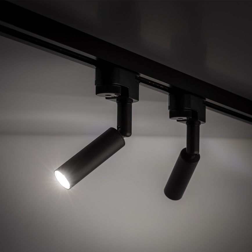 LED Bodové svítidlo do 1-fázového lištového systému LAGOS 1xG9/3W/230V černá