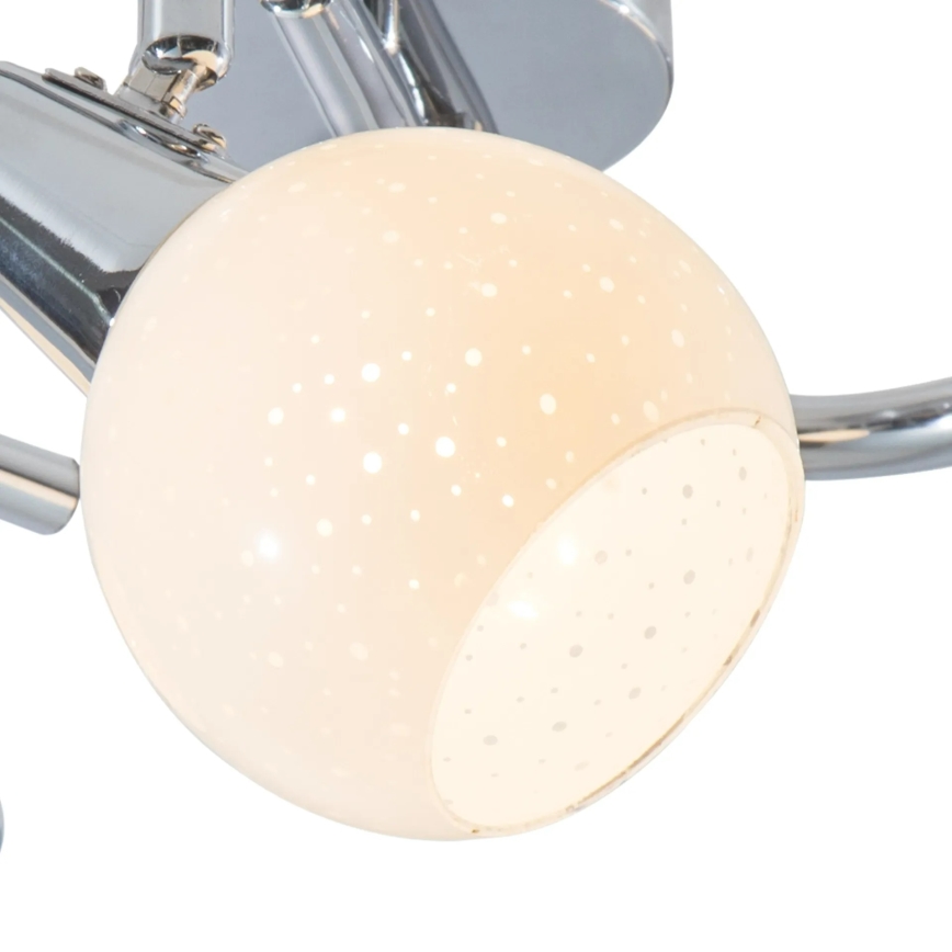 LED Bodové svítidlo DOXY 3xE14/4W/230V lesklý chrom