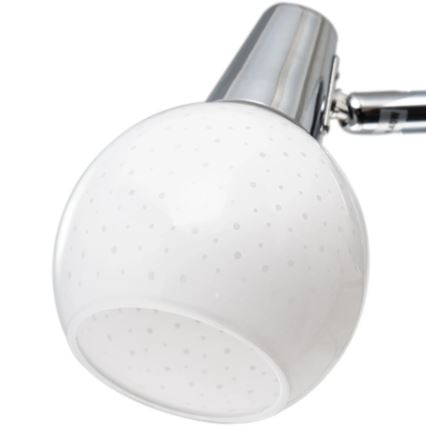 LED Bodové svítidlo DOXY 3xE14/4W/230V lesklý chrom