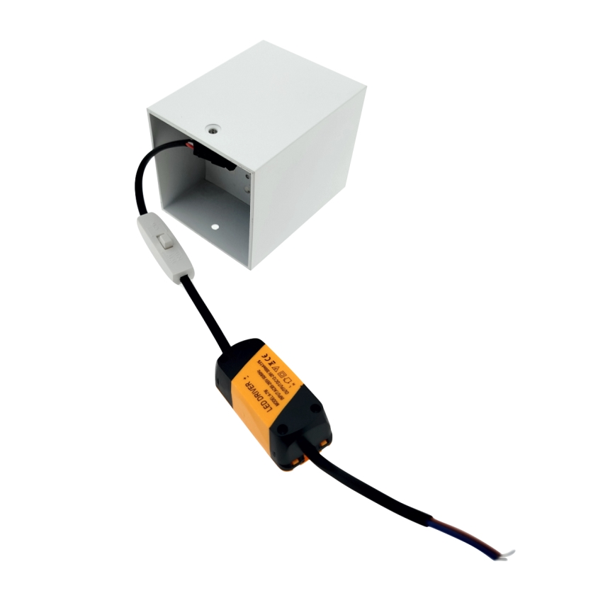 LED Bodové svítidlo LED/5W/230V 3000/4000/6400K 7,5x7,5 cm bílá