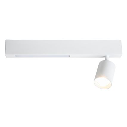 LED Bodové svítidlo MAGNET LED/5W/230V + 1xGU10/60W 3000/4000K bílá