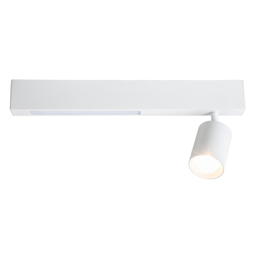 LED Bodové svítidlo MAGNET LED/5W/230V + 1xGU10/60W 3000/4000K bílá