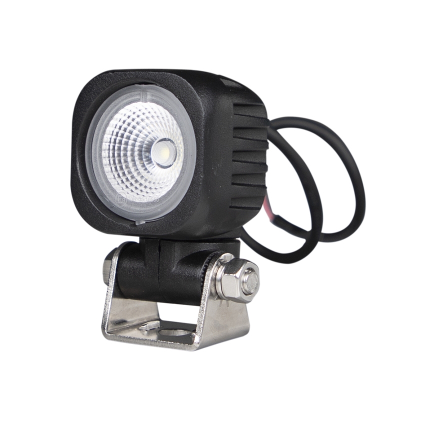 LED Bodové svítidlo pro automobil BLACK LED/10W/10-30V IP69 5700K hranatý