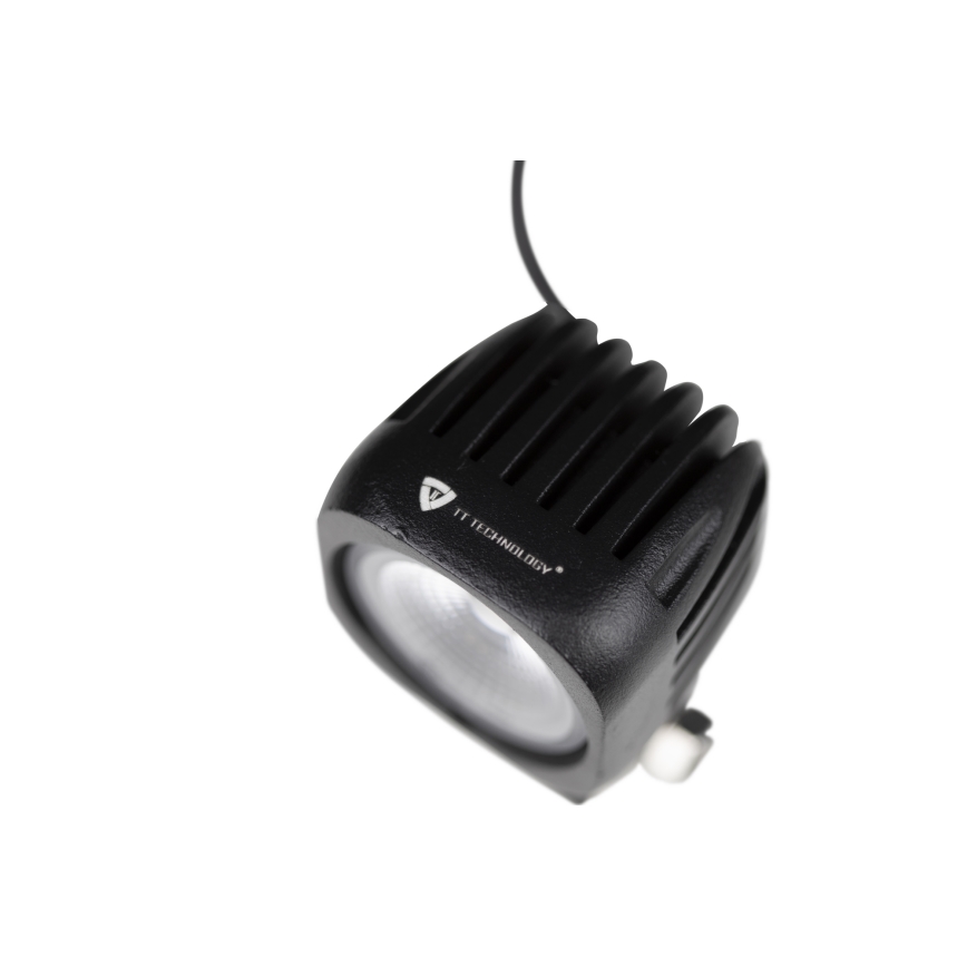 LED Bodové svítidlo pro automobil BLACK LED/10W/10-30V IP69 5700K hranatý