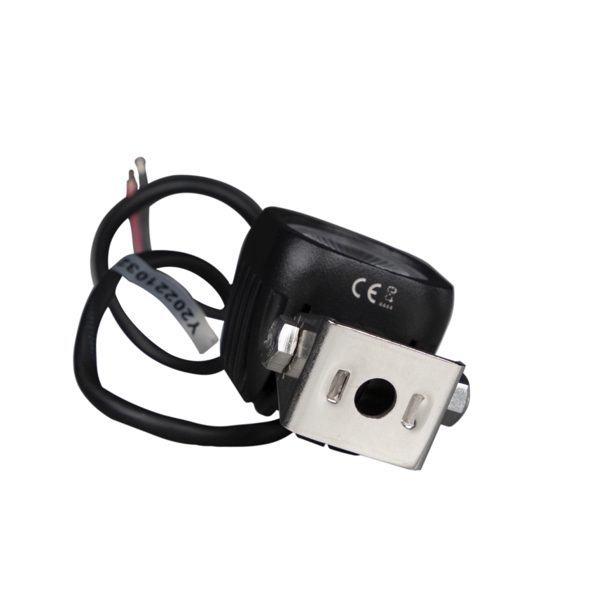 LED Bodové svítidlo pro automobil BLACK LED/10W/10-30V IP69 5700K hranatý