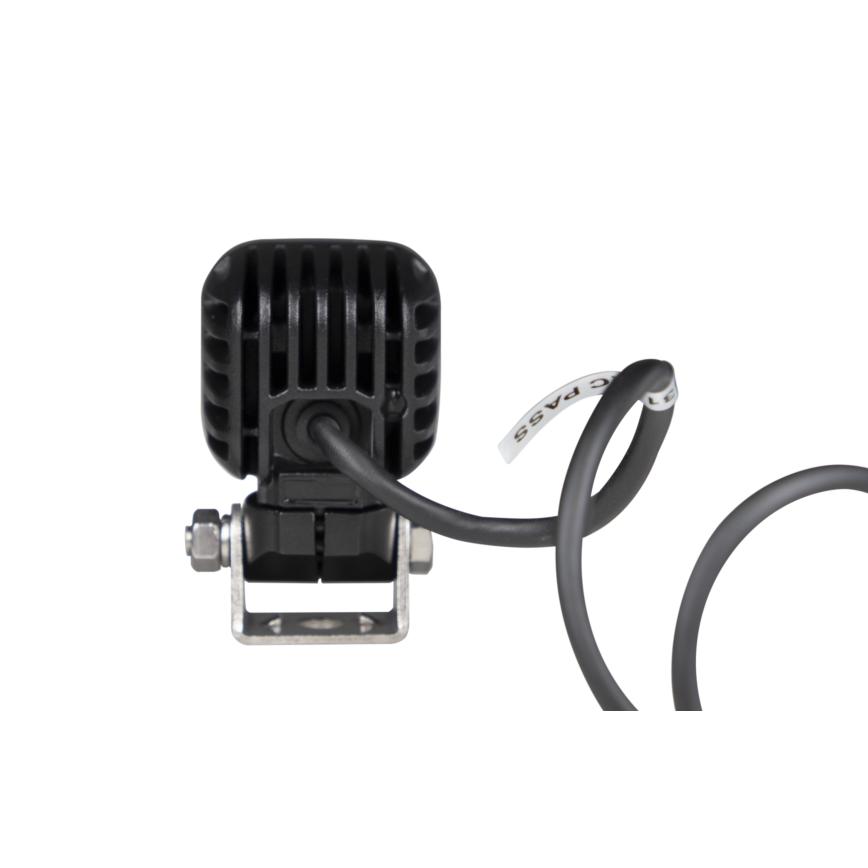 LED Bodové svítidlo pro automobil BLACK LED/10W/10-30V IP69 5700K hranatý