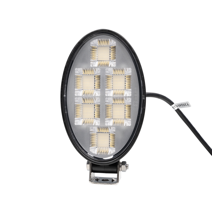 LED Bodové svítidlo pro automobil BLACK LED/150W/10-30V IP69 5700K oválný