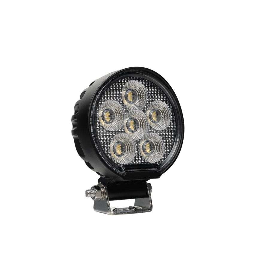 LED Bodové svítidlo pro automobil BLACK LED/24W/10-30V IP69 5700K kulatý