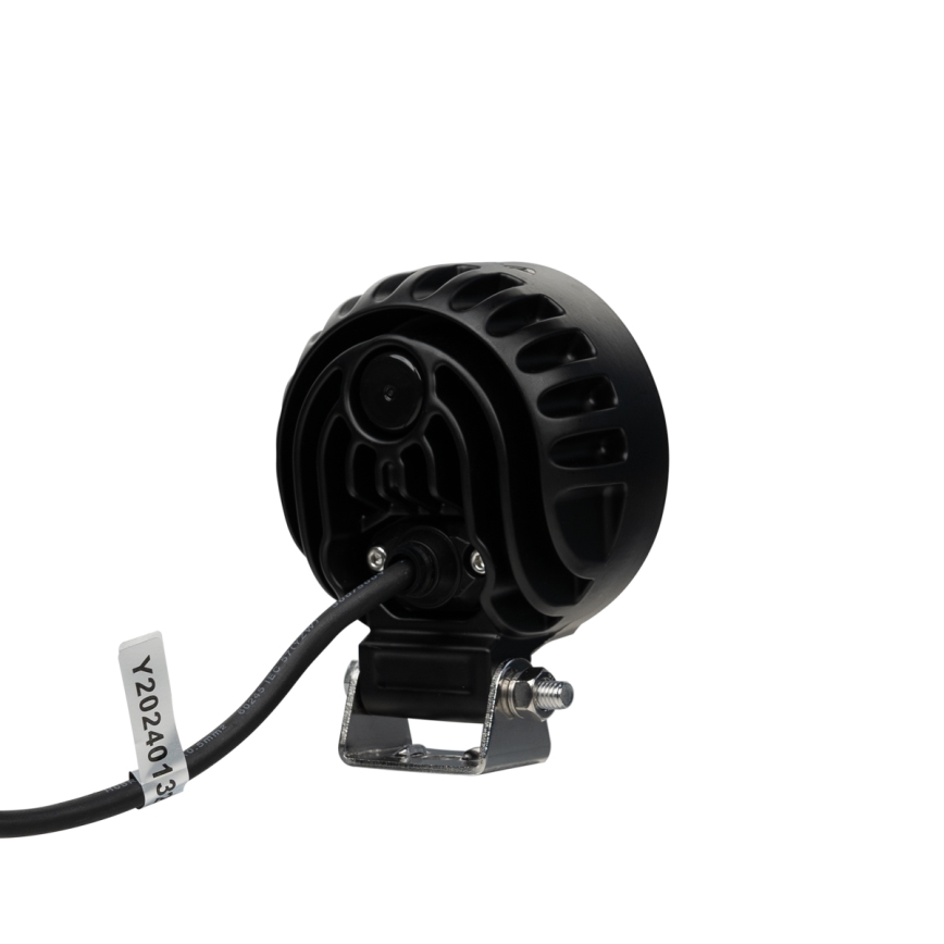 LED Bodové svítidlo pro automobil BLACK LED/24W/10-30V IP69 5700K kulatý