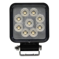 LED Bodové svítidlo pro automobil BLACK LED/36W/10-30V IP69 5700K hranatý