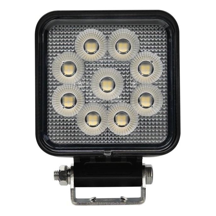 LED Bodové svítidlo pro automobil BLACK LED/36W/10-30V IP69 5700K hranatý