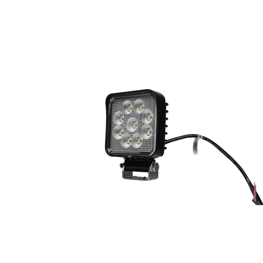 LED Bodové svítidlo pro automobil BLACK LED/36W/10-30V IP69 5700K hranatý