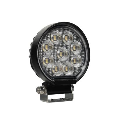 LED Bodové svítidlo pro automobil BLACK LED/36W/10-30V IP69 5700K kulatý