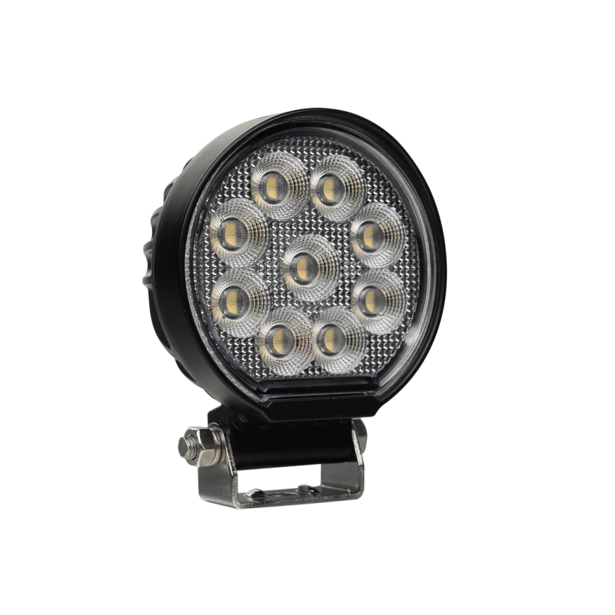 LED Bodové svítidlo pro automobil BLACK LED/36W/10-30V IP69 5700K kulatý