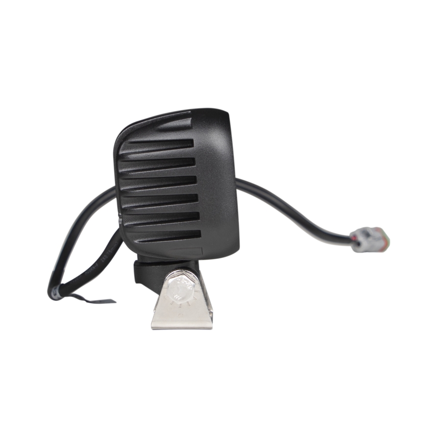 LED Bodové svítidlo pro automobil BLACK LED/40W/10-30V IP69 5700K hranatý