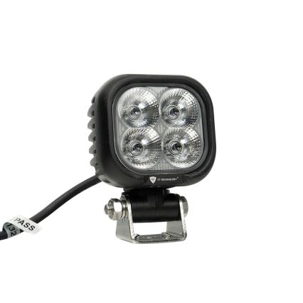 LED Bodové svítidlo pro automobil BLACK LED/40W/10-30V IP69 5700K hranatý