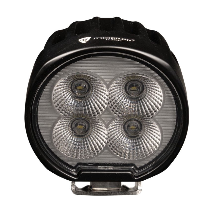 LED Bodové svítidlo pro automobil BLACK LED/40W/10-30V IP69 5700K kulatý