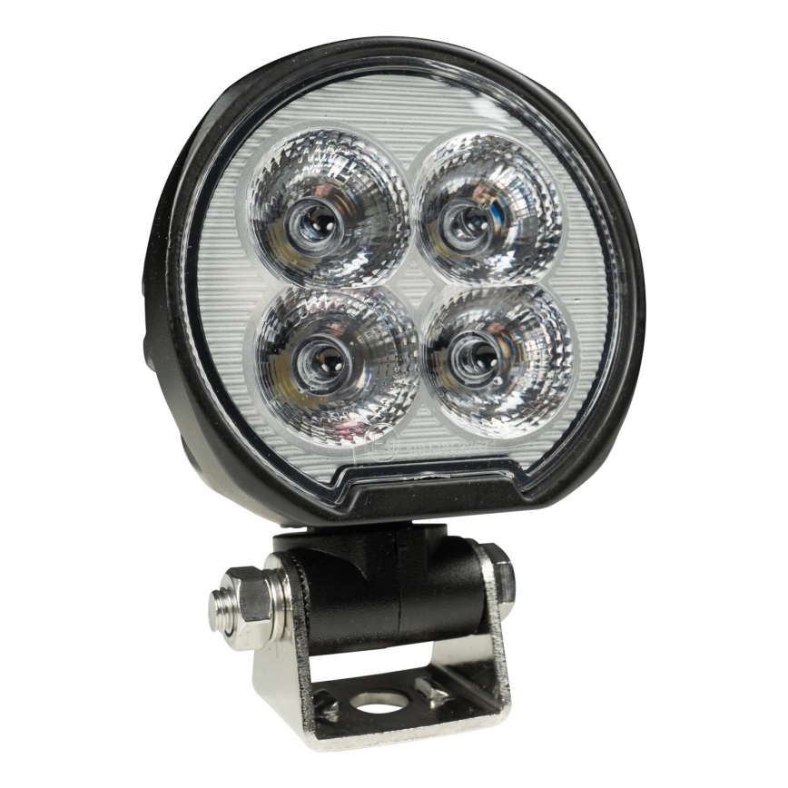 LED Bodové svítidlo pro automobil BLACK LED/40W/10-30V IP69 5700K kulatý