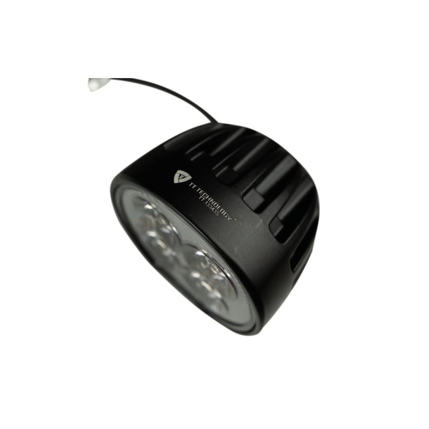 LED Bodové svítidlo pro automobil BLACK LED/40W/10-30V IP69 5700K kulatý