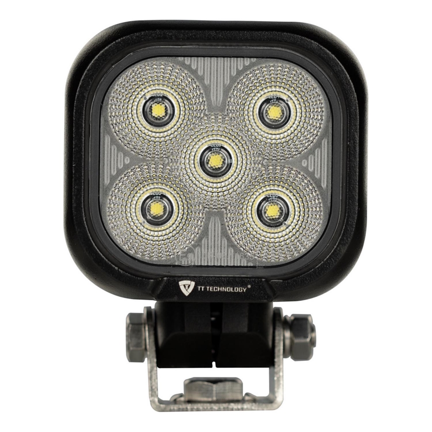LED Bodové svítidlo pro automobil BLACK LED/50W/10-30V IP69 5700K hranatý