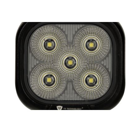 LED Bodové svítidlo pro automobil BLACK LED/50W/10-30V IP69 5700K hranatý