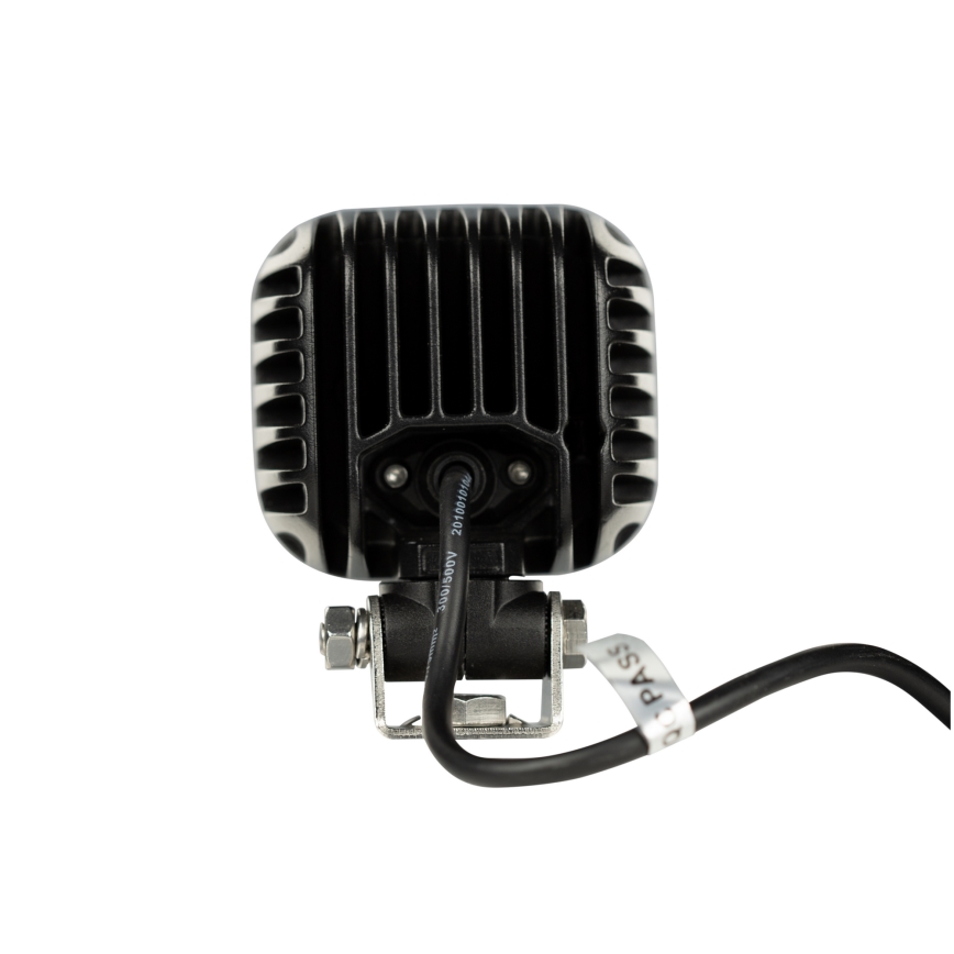 LED Bodové svítidlo pro automobil BLACK LED/50W/10-30V IP69 5700K hranatý