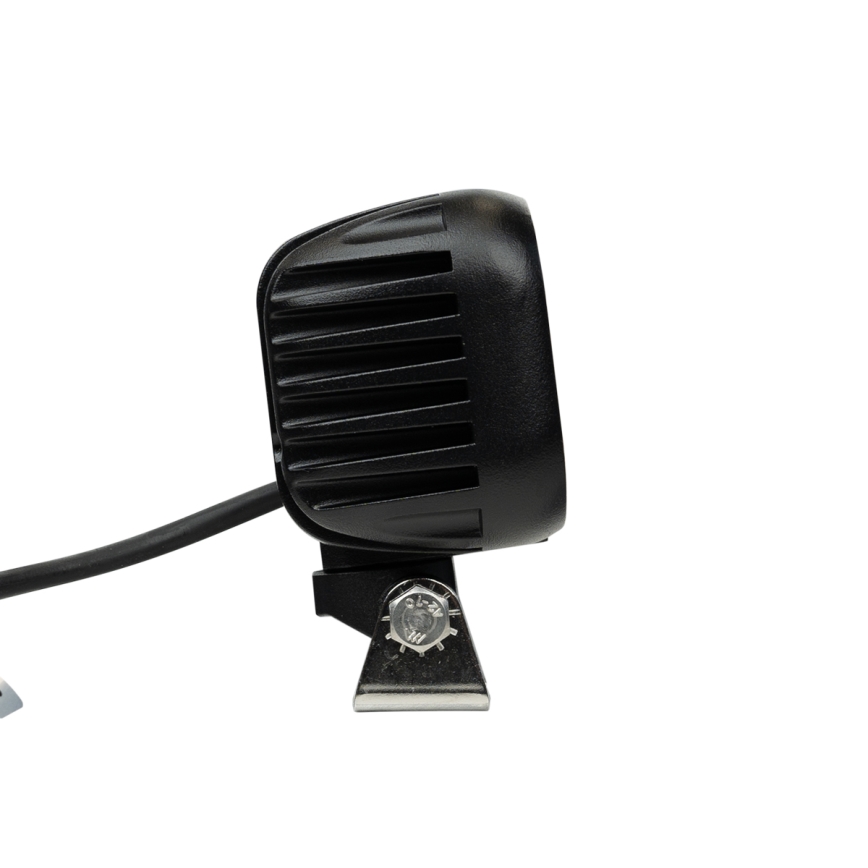 LED Bodové svítidlo pro automobil BLACK LED/50W/10-30V IP69 5700K hranatý