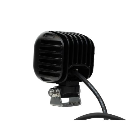 LED Bodové svítidlo pro automobil BLACK LED/50W/10-30V IP69 5700K hranatý