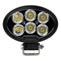 LED Bodové svítidlo pro automobil BLACK LED/60W/10-30V IP69 5700K oválný