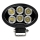 LED Bodové svítidlo pro automobil BLACK LED/60W/10-30V IP69 5700K oválný