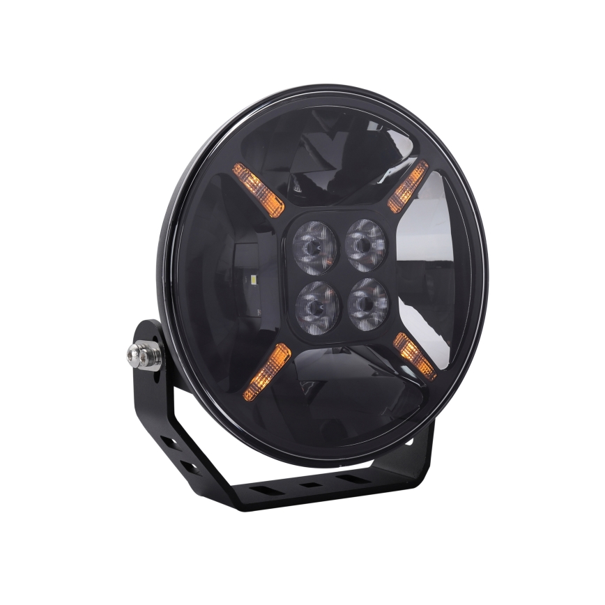 LED Bodové svítidlo pro automobil BLACK OFFROAD LED/60W/9-36V IP69 5700K kulatý
