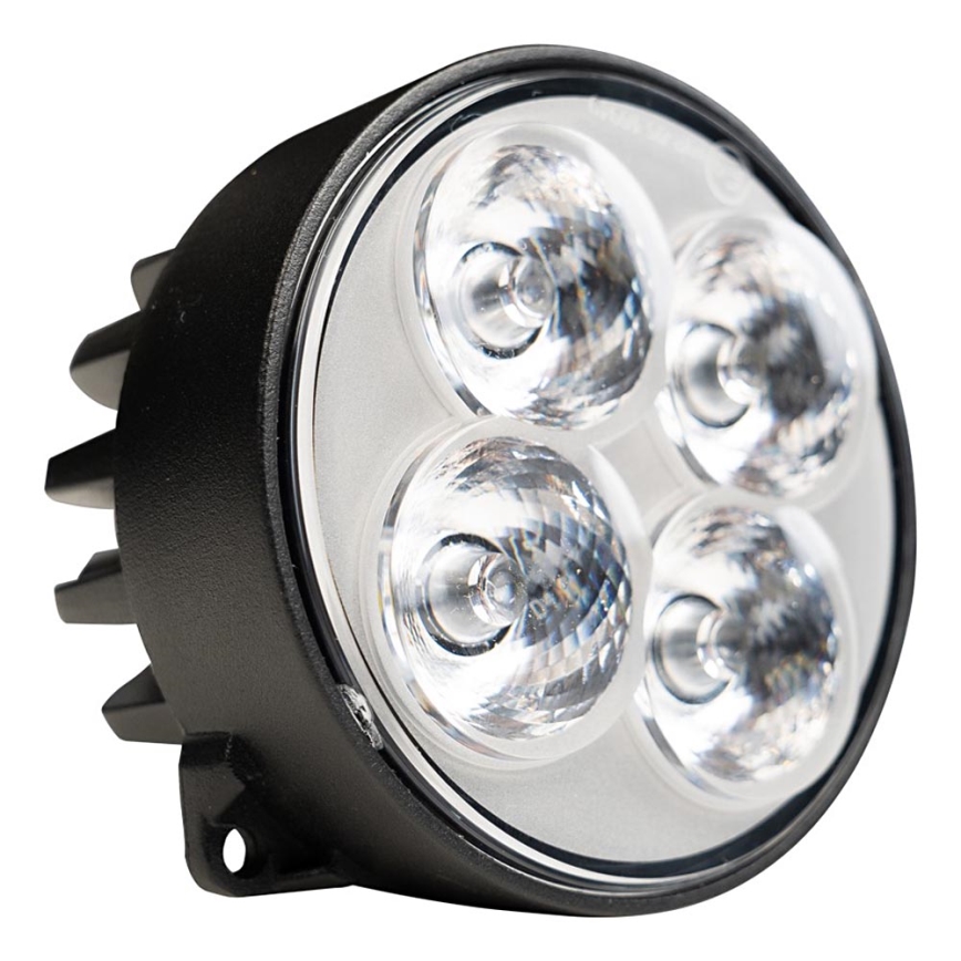 LED Bodové svítidlo pro traktor BLACK LED/20W/10-30V IP69 5700K kulatý