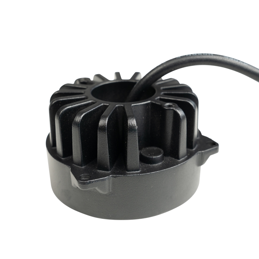 LED Bodové svítidlo pro traktor BLACK LED/20W/10-30V IP69 5700K kulatý