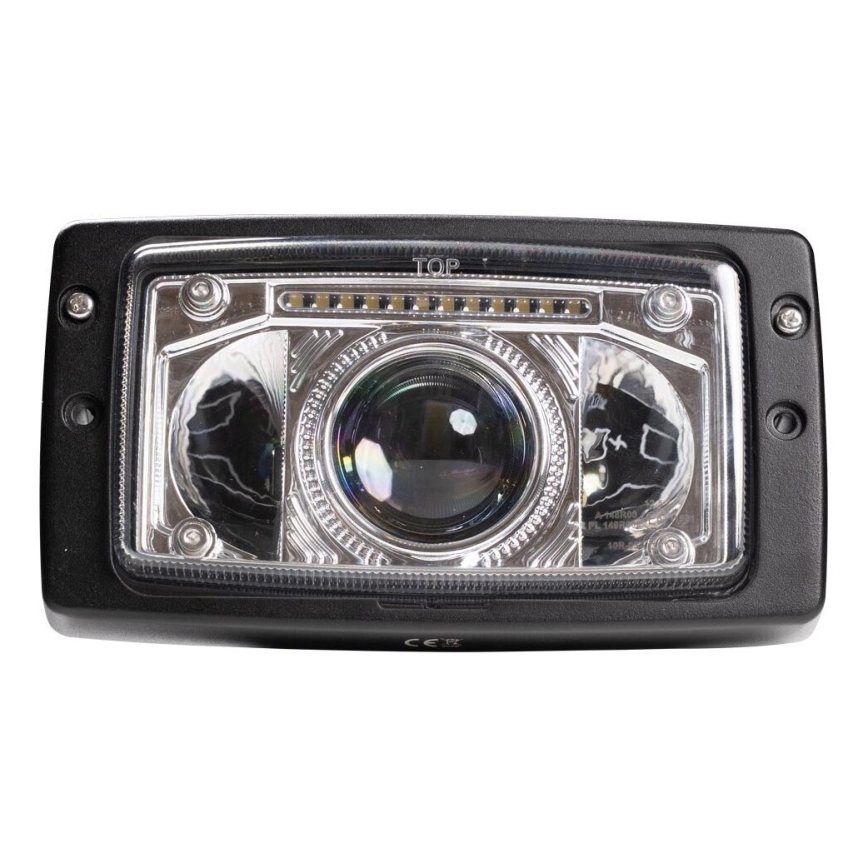 LED Bodové svítidlo pro traktor JOHN DEER LED/60W/10-30V IP69 5700K černá