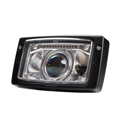 LED Bodové svítidlo pro traktor JOHN DEER LED/60W/10-30V IP69 5700K černá