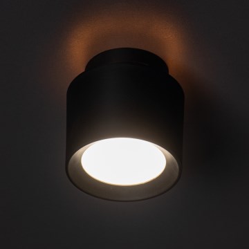 LED Bodové svítidlo SONOR LED/6W/230V 3000/4000/5700K + LED/1,5W 2200K pr. 9 cm černá