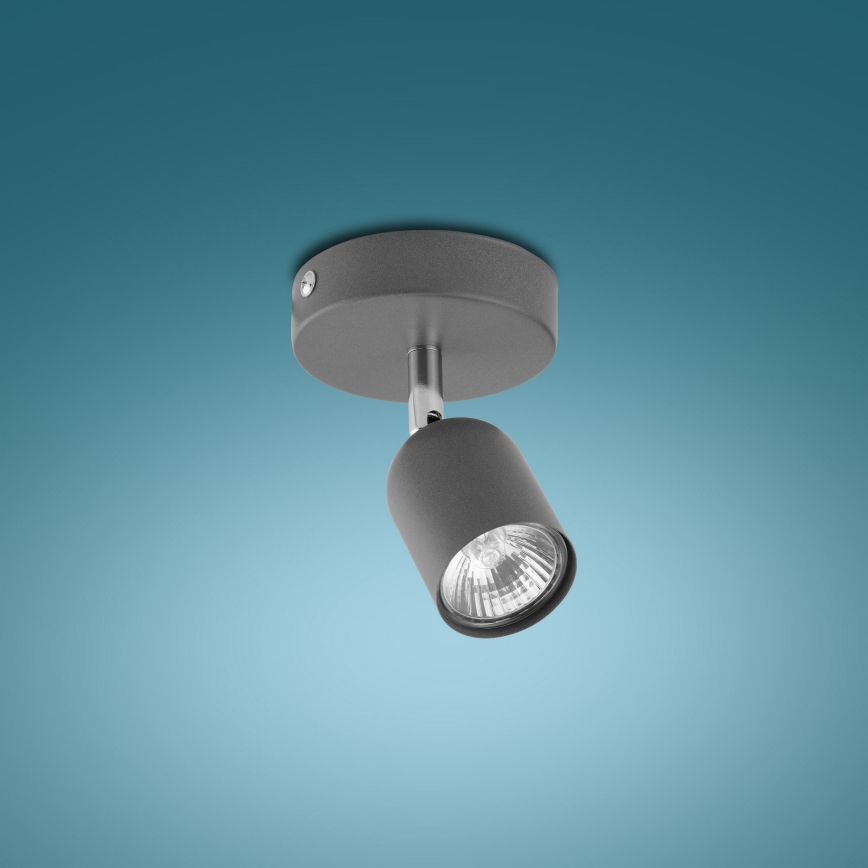 LED Bodové svítidlo TOP 1xGU10/10W/230V šedá