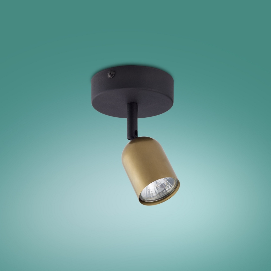 LED Bodové svítidlo TOP 1xGU10/10W/230V zlatá/černá