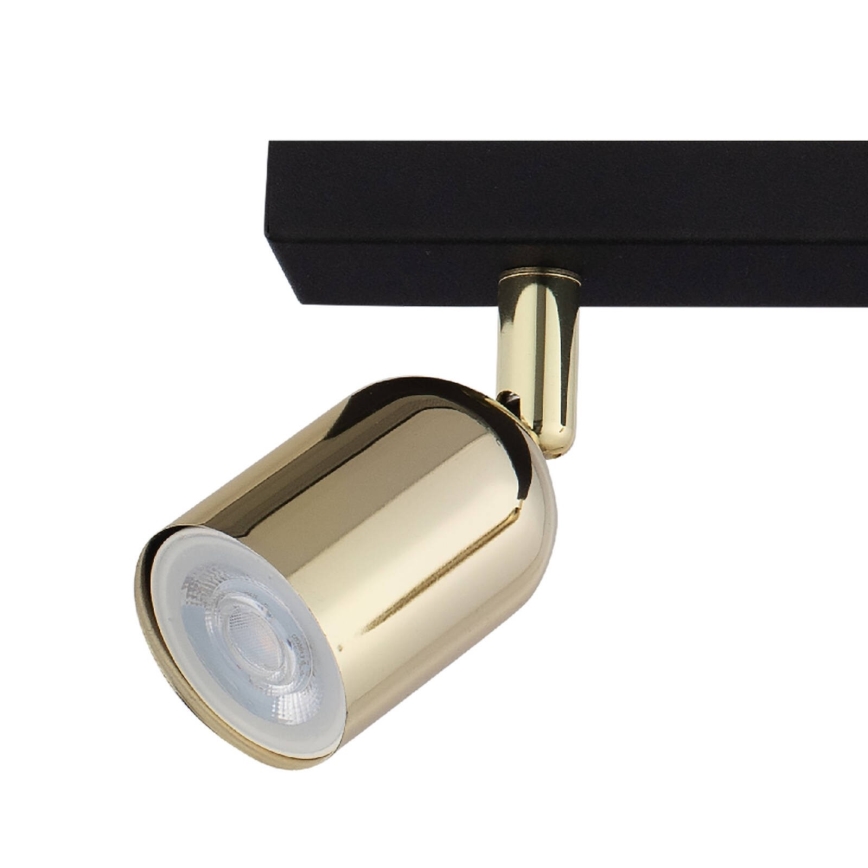 LED Bodové svítidlo TOP 2xGU10/10W/230V černá/zlatá